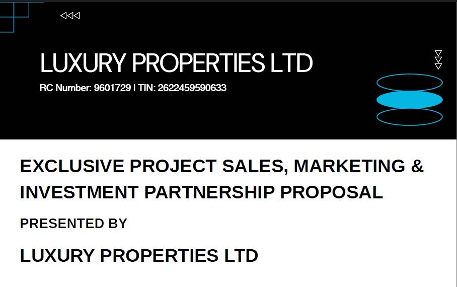 Parkview Estate Ikoyi — Exclusive Sales, Marketing & Investment Partnership Proposal